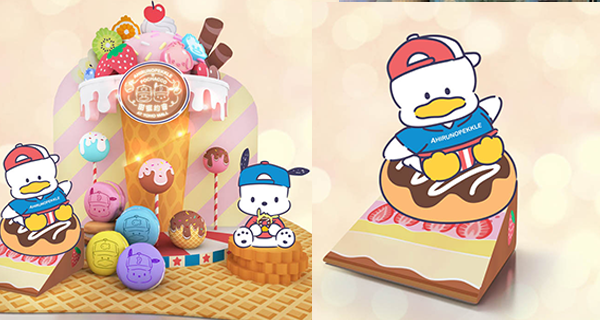 【香港】AP鴨和PC狗商場裝置登陸元朗!超夢幻打卡裝置+期間限定店