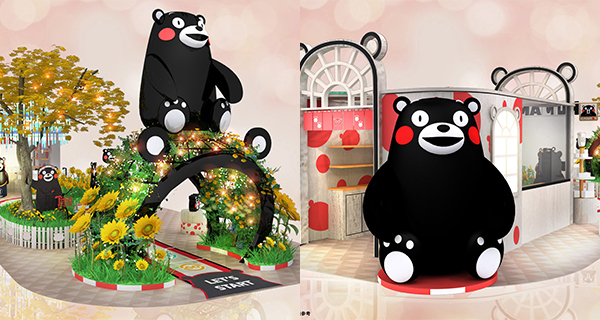【香港】KUMAMON 熊遊小鎮即將登場~ 8大打卡位搶先睇！帶你穿梭萌熊小鎮！