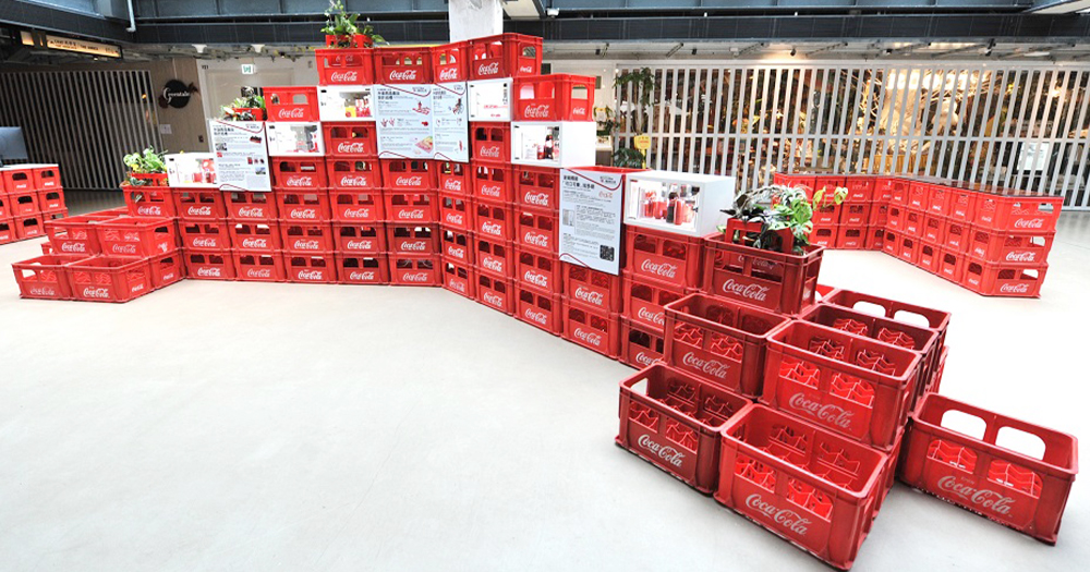 【香港】可口可樂展覽登陸南豐紗廠~ 限定產品+紅色打卡墻