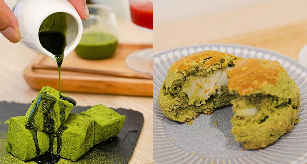 【香港】佐敦溫馨湖水綠Cafe,必試日式手工蕨餅+抹茶麻糬鬆餅