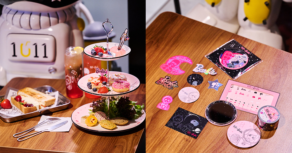 【香港】Barbie娃娃聯乘茶飲店！期間限定飲品+別注版產品！