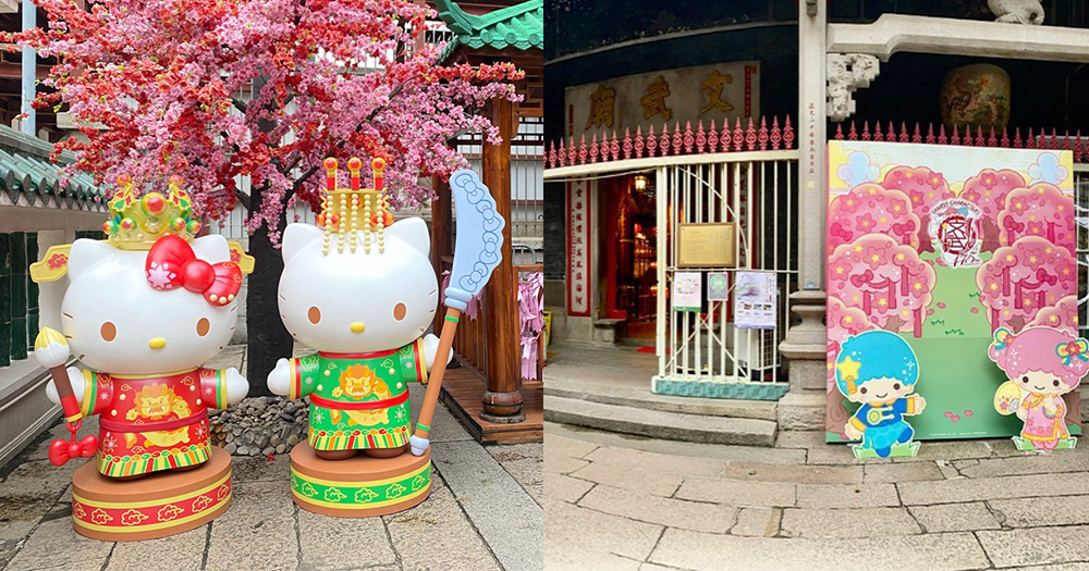 【香港】Sanrio x 上環文武廟新春裝置!限定打卡位+周邊禮品