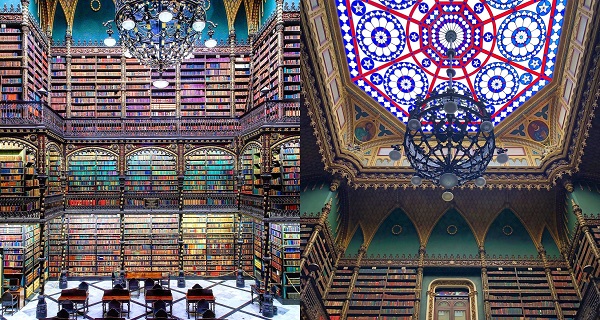 【巴西好去處】全世界10大最美圖書館之一 皇家葡文圖書館！