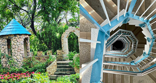 【元朗好去處】童話風姆明小屋，北歐風打卡位+藍白旋轉樓梯+百鳥塔