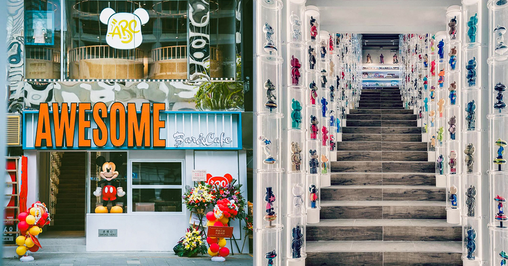 【尖沙咀美食】Bearbrick主題Cafe！過百隻收藏款公仔~