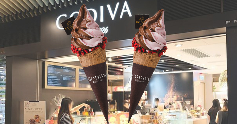 【Godiva買1送1】軟雪糕優惠!限定2日!士多啤梨朱古力口味~