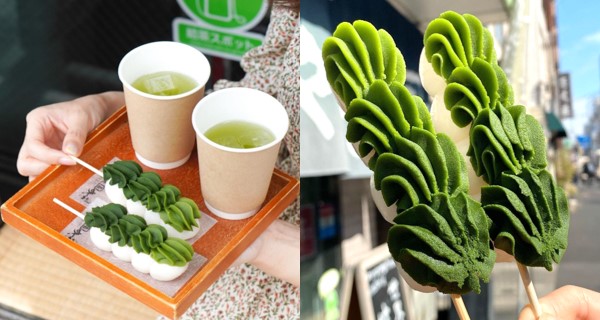 【日本美食】東京淺草老字號超濃抹茶店 必食一串串漸層抹茶口味糰子！