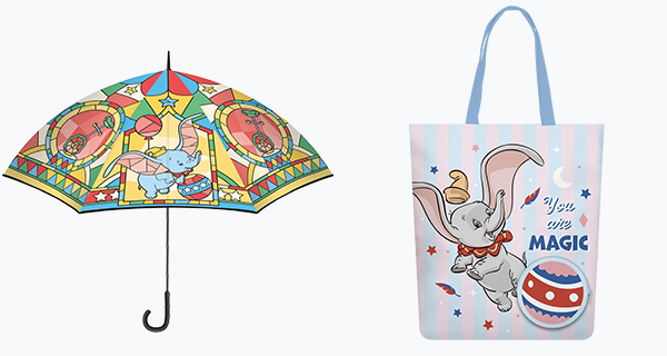 【香港7-11】小飛象系列精品登陸7仔,直身雨傘+毛絨匙扣+環保袋+餐具