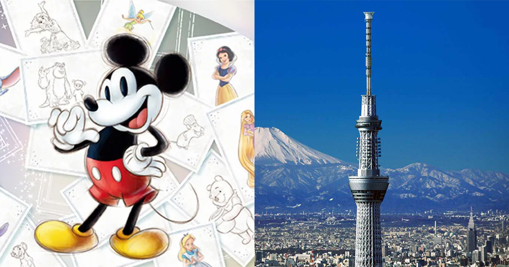 【日本好去處】東京晴空塔加入Disney卡通人物主題點燈及裝飾！期間限定慶祝迪士尼100週年！