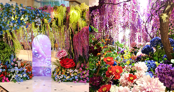 【金鐘好去處】蜷川實花藝術裝置登陸港島香格里拉，鮮艷花卉打卡墻！