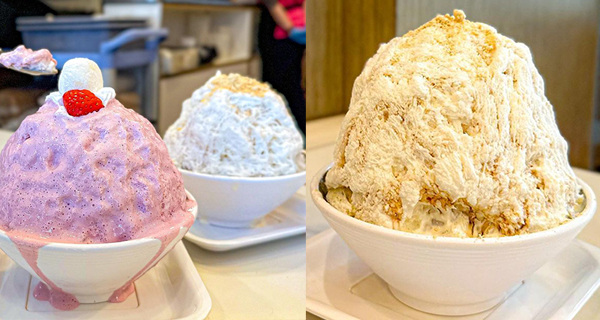 【荃灣美食】街坊甜品店抵食刨冰，必試黑糖豆粉味刨冰+玄米榴槤刨冰