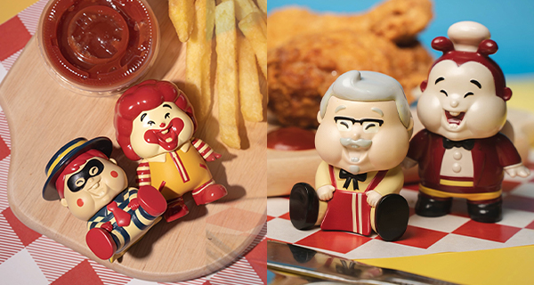 【本地設計】全新快餐店盲盒~ 麥當勞叔叔+KFC上校同你食快餐~