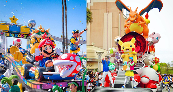 【日本好去處】大阪環球影城USJ NO LIMIT! 花車遊行~ 瑪利歐賽車/Pokemon/迷你兵人氣角色齊集！