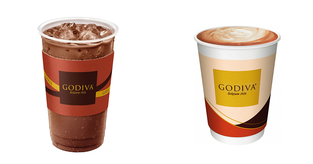 【香港7-11】 7CAFÉ x GODIVA系列飲品買一送一！朱古力咖啡+朱古力＋限定朱古力沙冰！