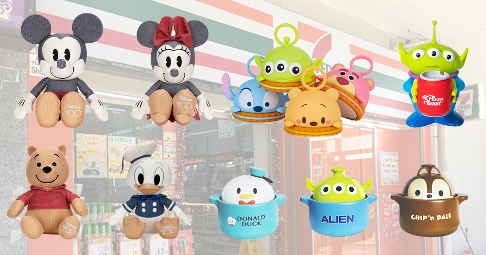 【香港7-11】7仔全新迪士尼精品！必買100週年復古公仔~