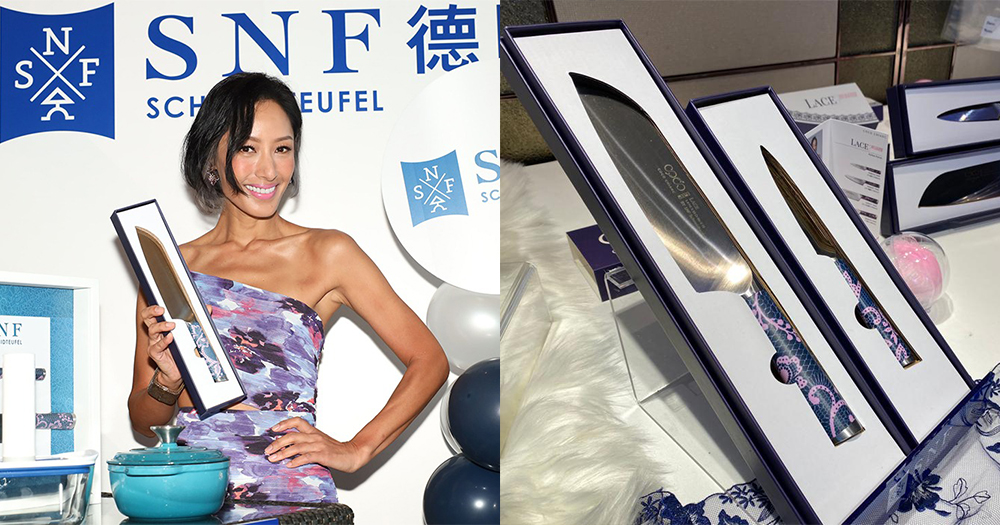 【德國廚具】德國施耐福SNF新產品登場！蔣怡出任代言人＋推聯名刀具系列！