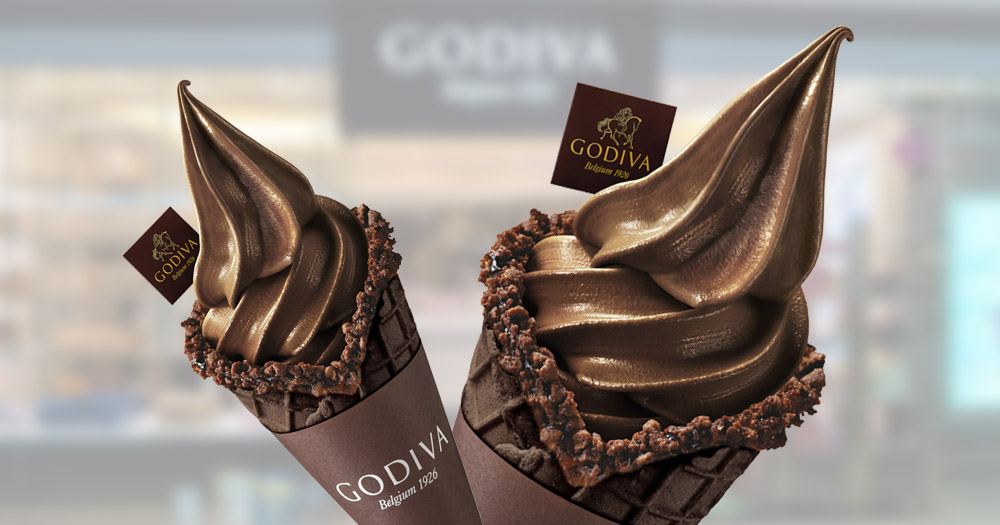 【Godiva買一送一】黑朱古力味軟雪糕優惠，8月10日至13日一連四日！
