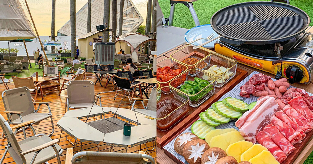 【深圳美食】歡樂海岸海島風露營主題燒烤餐廳~仲可以欣賞日落+煙花!