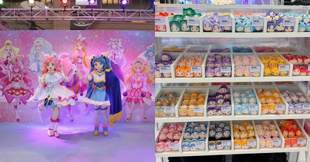【將軍澳好去處】將軍澳中心《光之美少女 All Stars F》電影限定店！多款周邊/ 1:1光之美少女角色打卡/真人角色見面會