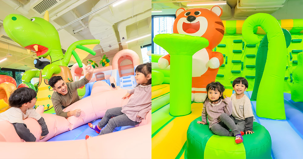 【啟德好去處】親子遊樂場Bouncetopia登陸啟德AIRSIDE!超過8,000呎+兒童充氣彈床城堡