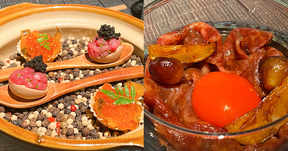 【上環美食】上環多國菜fusion創意料理!黑松路布丁/烏魚子鱈場蟹/大閘蟹白菌紫蘇花飯
