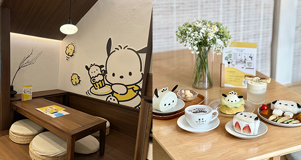 【香港美食】大圍及將軍澳PC狗主題Cafe,士多啤梨三文治+開心果蛋糕