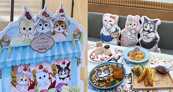 【旺角美食】Mofusand x Sanrio主題Cafe，獨家主題甜品及週邊商品！