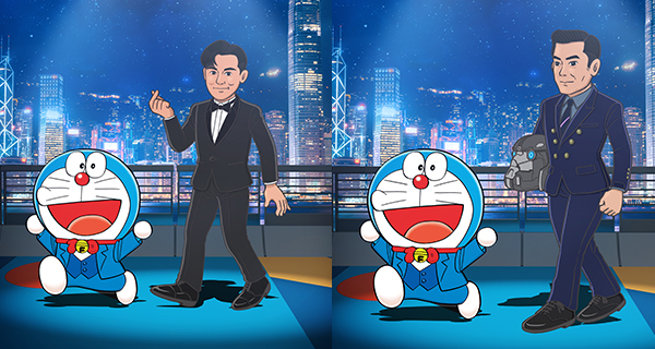 【尖沙咀好去處】多啦A夢及好友7月登陸星光大道!13位電影工作者漫畫人形立牌