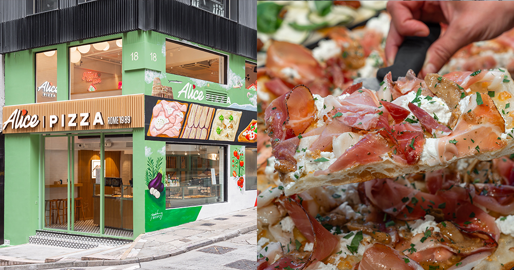 【中環美食】意大利Alice Pizza店進駐中環！招牌長方形手切Pizza/按份量秤重