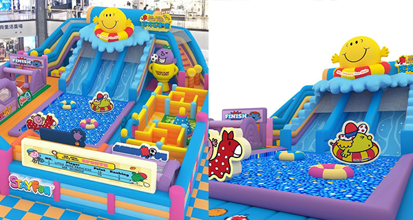 【暑假好去處2024】鑽石山荷里活廣場Mr. Men Little Miss 8,000呎巨型充氣樂園，5大運動玩樂關卡！